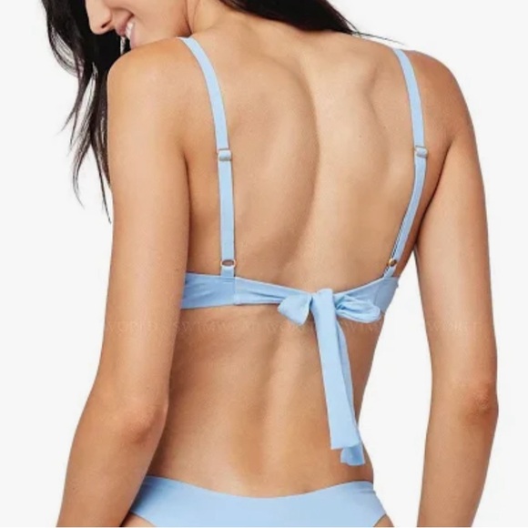 LSPACE ALANA TOP AURA BLUE SIZE MEDIUM NWT - Picture 3 of 5